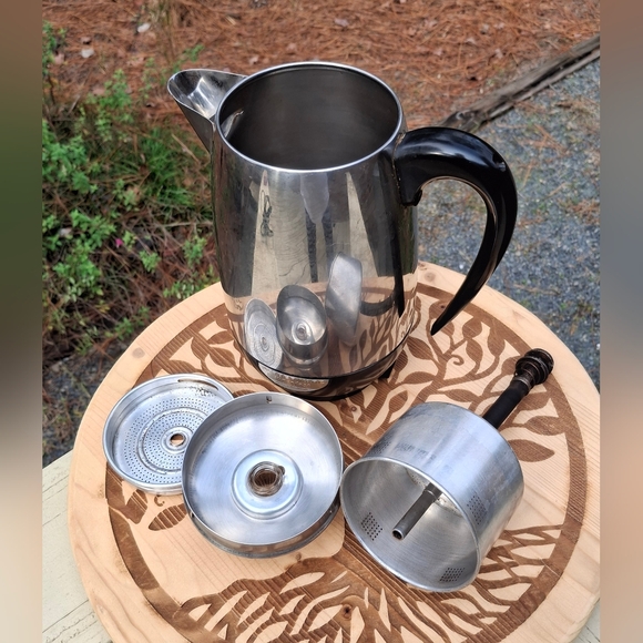 VTG Faberware 8 Cup Electric Super Fast Perculator Coffee Maker Model 138 - Picture 12 of 15